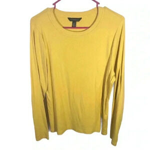 Banana Republic XL Yellow Long Sleeve Shirt